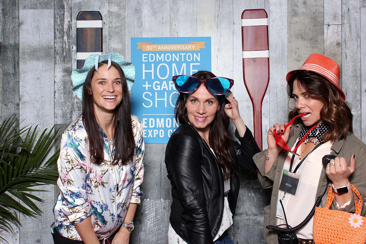 B-Roll Photo Booth at Edmonton Home and Garden Show